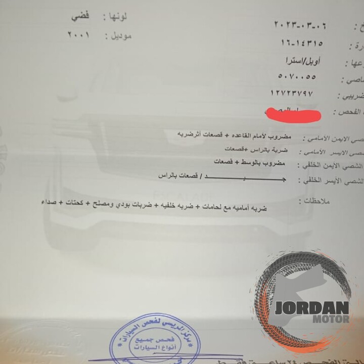 سوق السيارات الأردني