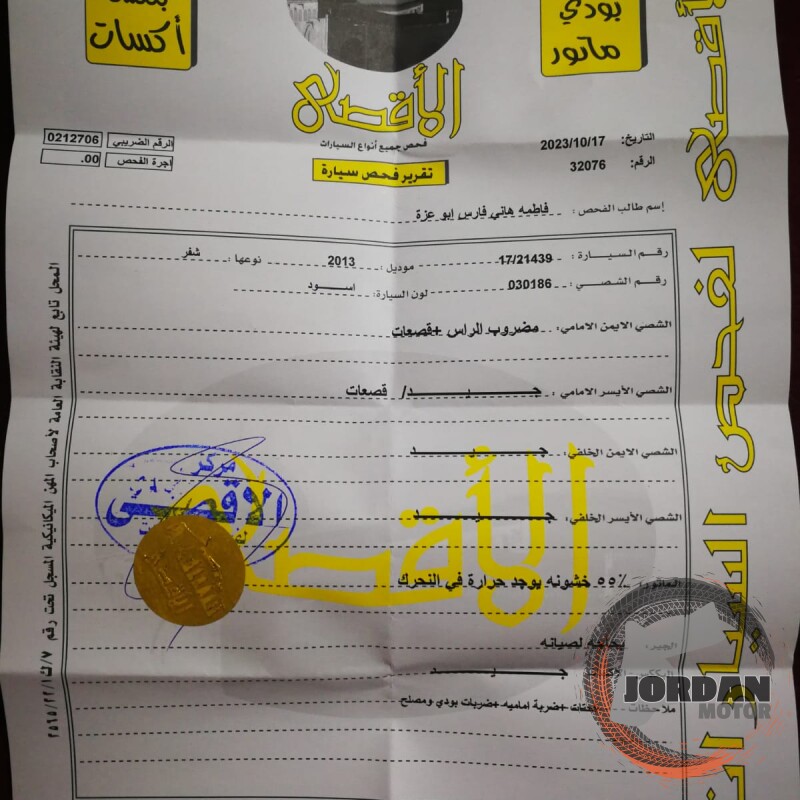 سوق السيارات الأردني